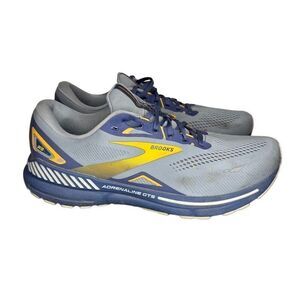 Brooks Mens Adrenaline GTS 23 1103911D027 Gray Running Shoes Sneakers Size 14 D
